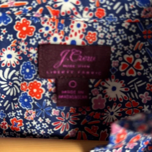 J. Crew • Liberty Kayoko Floral Slim Perfect Shirt - Picture 4 of 7